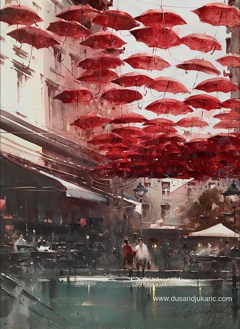 The story under..., Painting Djukaric Dusan