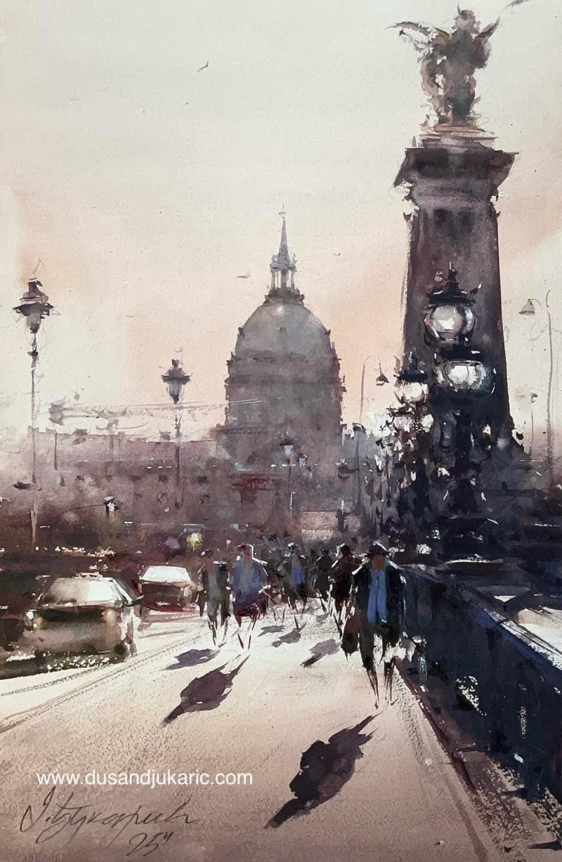 Paris, Slika Djukaric Dusan