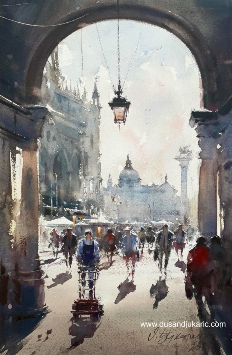 Venecija, Slika Djukaric Dusan