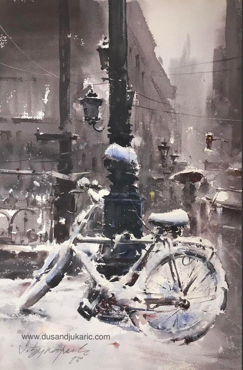 Accidentally forgotten, Painting Djukaric Dusan