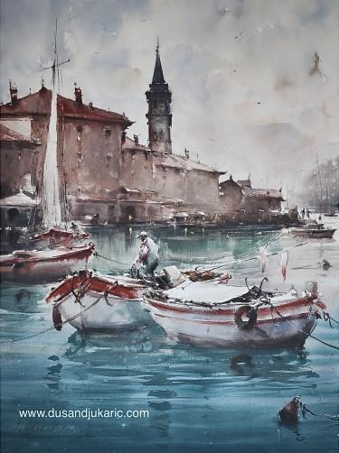 Boats in Perast