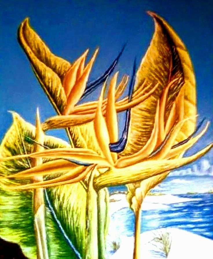 The sea flower, Painting Marija Mitrovic