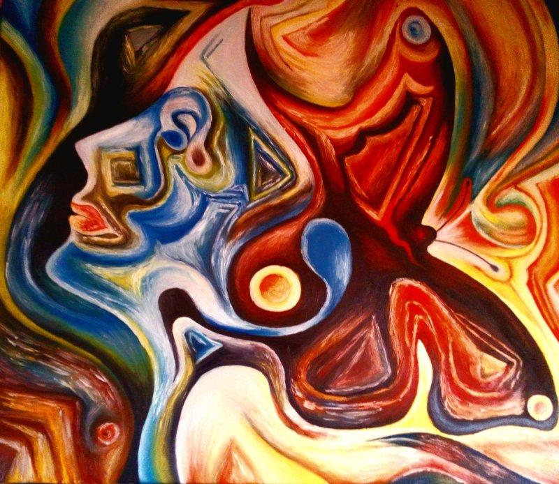 Crazy brain, Painting Marija Mitrovic