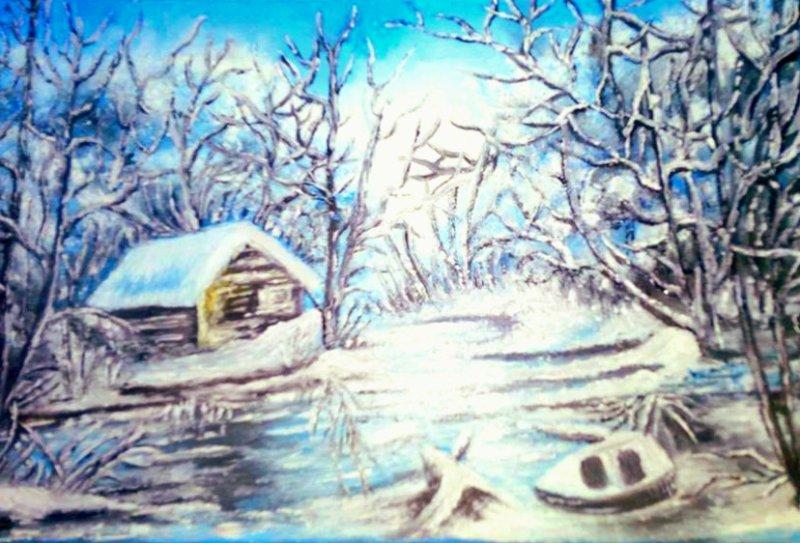 Freeze bout, Painting Marija Mitrovic