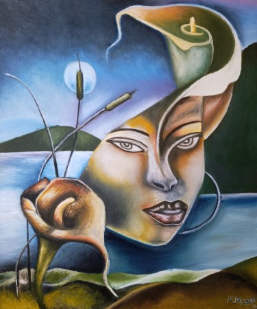 Indian, Painting Marija Mitrovic