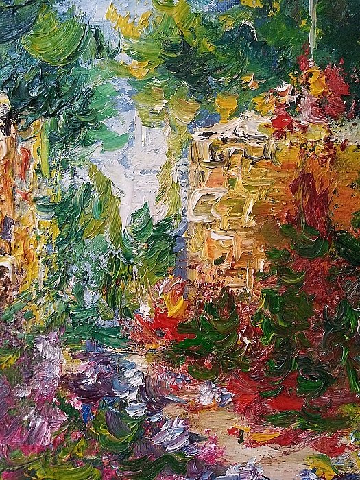 The passage, Painting Punisic-Jovanovic Ana