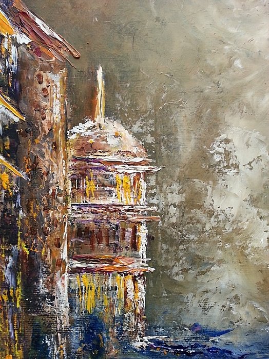 In Venice, Painting Punisic-Jovanovic Ana