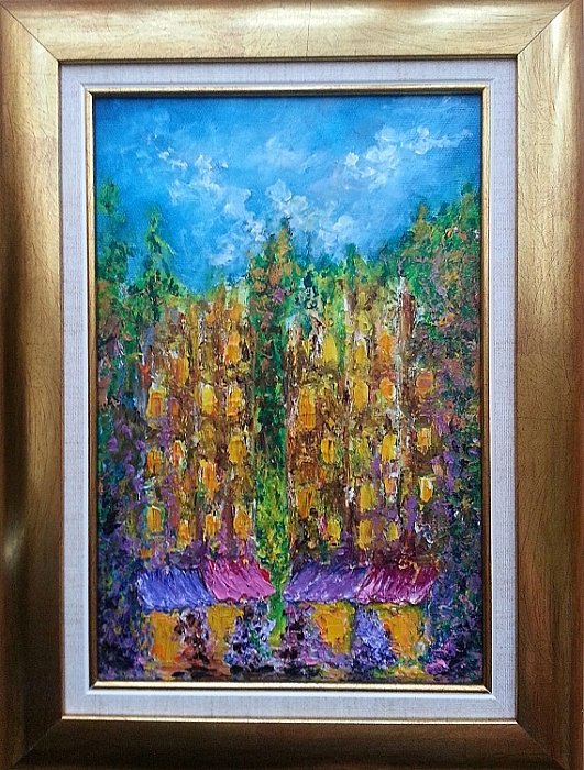 In lights, Painting Punisic-Jovanovic Ana
