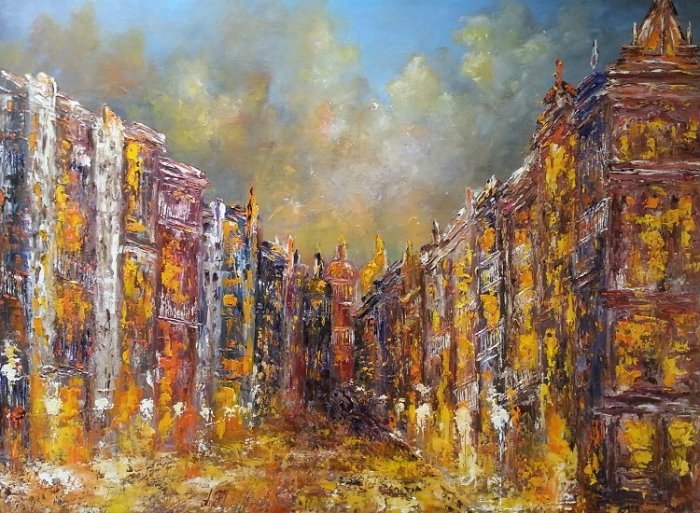 Lights, Painting Punisic-Jovanovic Ana