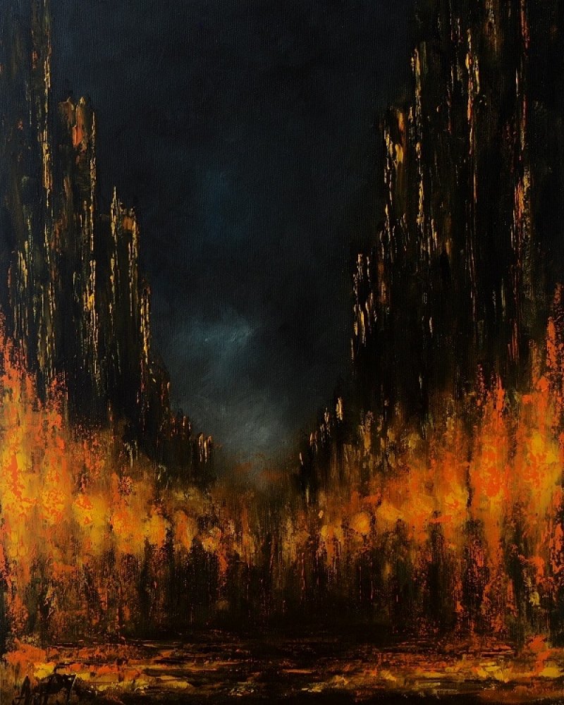 Lights 2, Painting Punisic-Jovanovic Ana