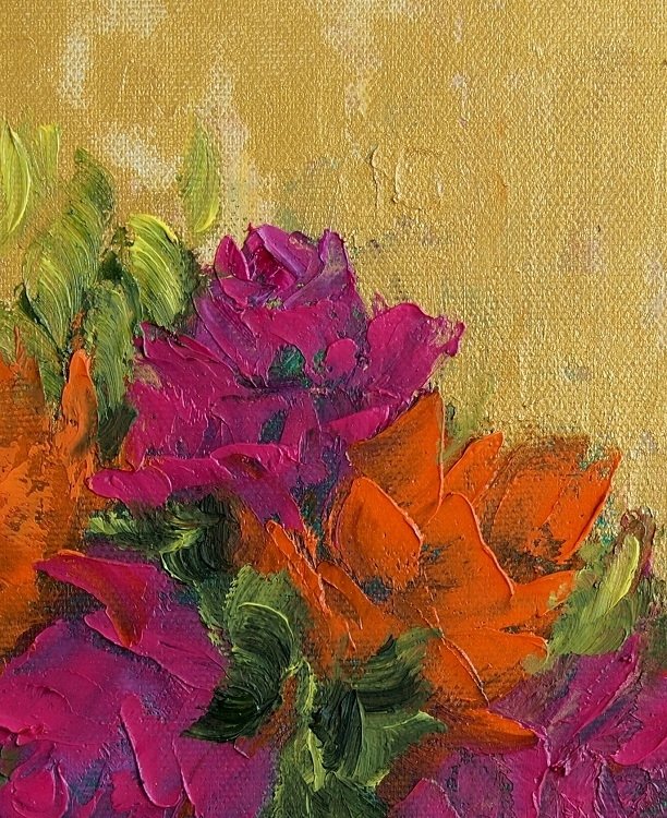 Roses, Painting Punisic-Jovanovic Ana