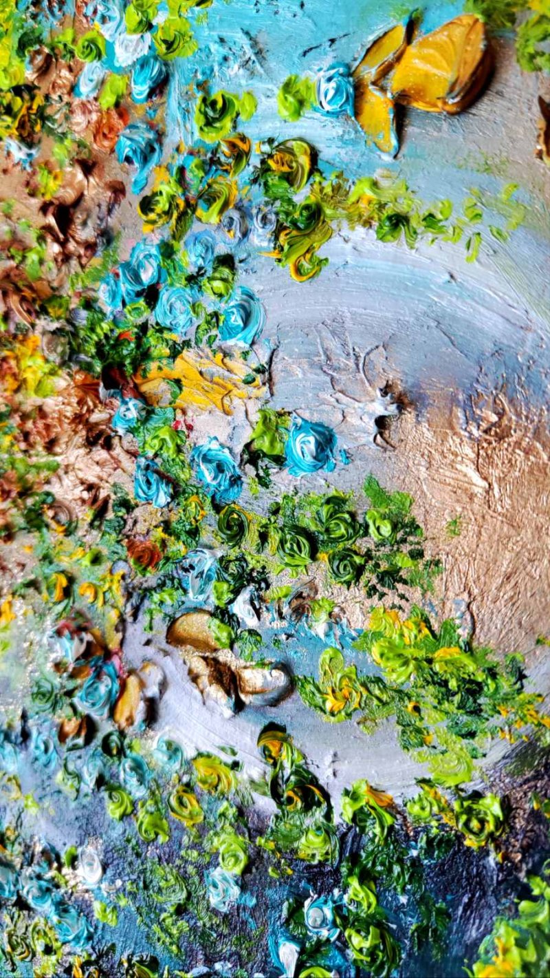 In Blue, Painting Punisic-Jovanovic Ana