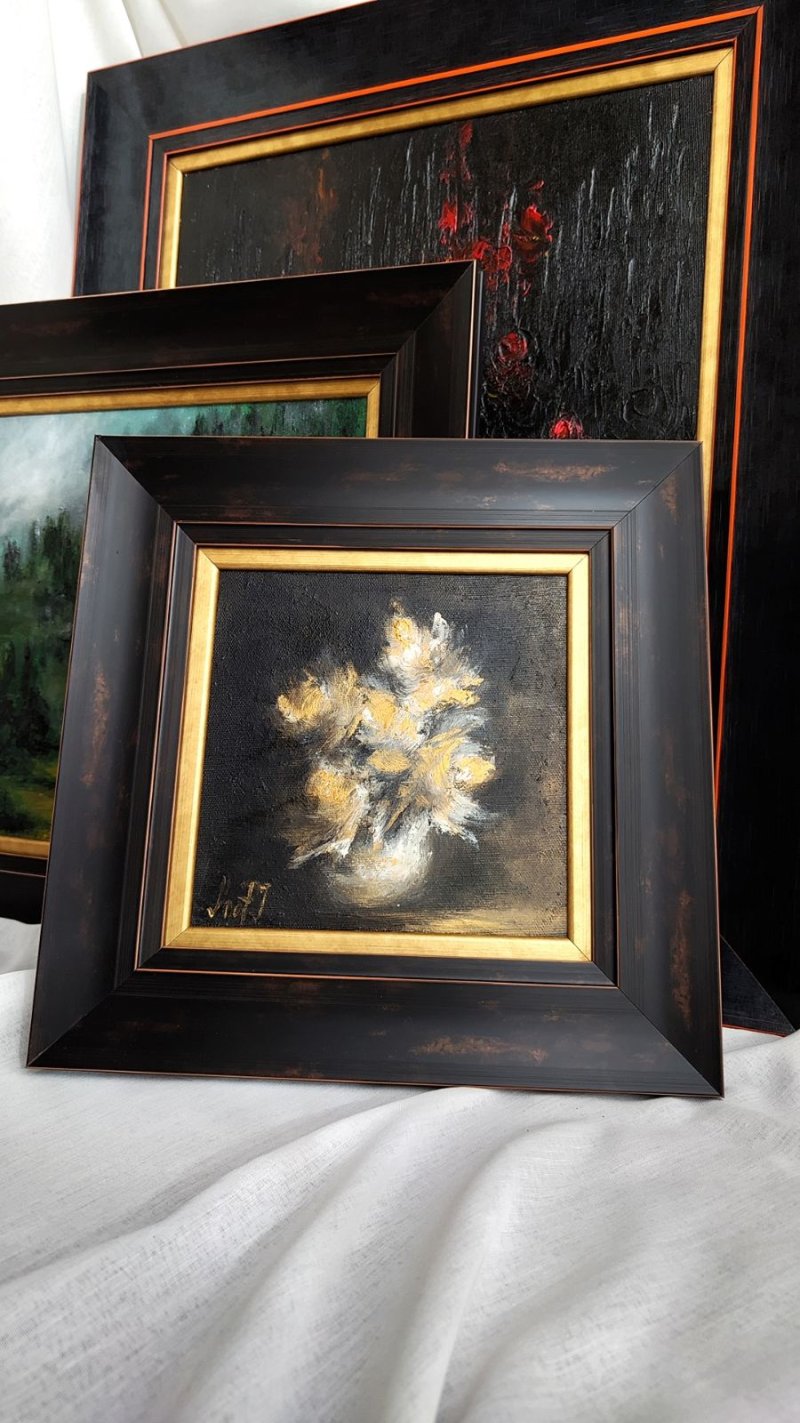 In Gold, Painting Punisic-Jovanovic Ana