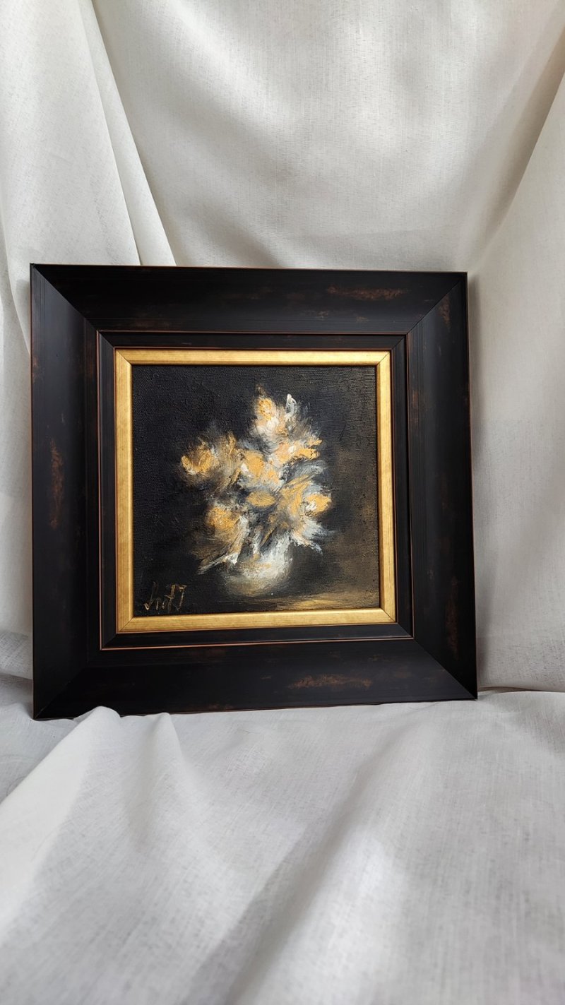 In Gold, Painting Punisic-Jovanovic Ana