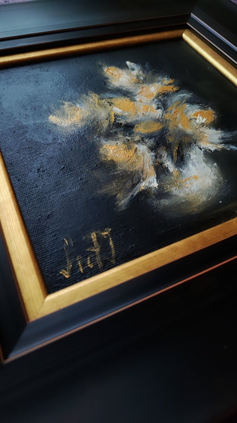 In Gold, Painting Punisic-Jovanovic Ana