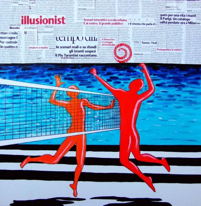 sport life, Painting Katarina Radenkovic