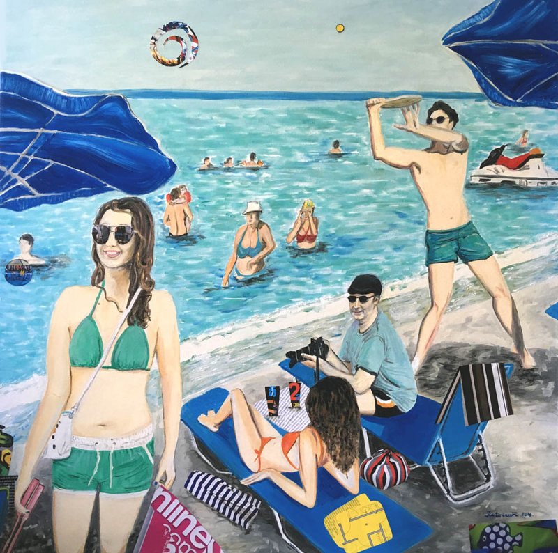 Holiday, Painting Katarina Radenkovic