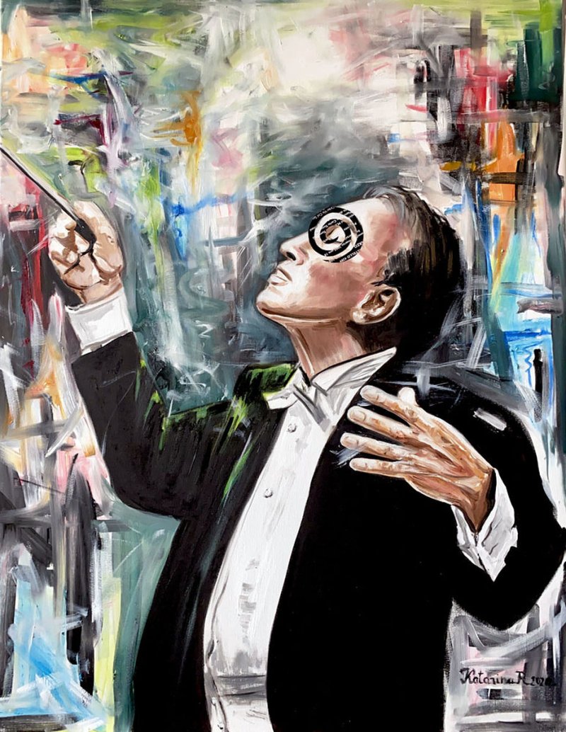 Conductor, Painting Katarina Radenkovic