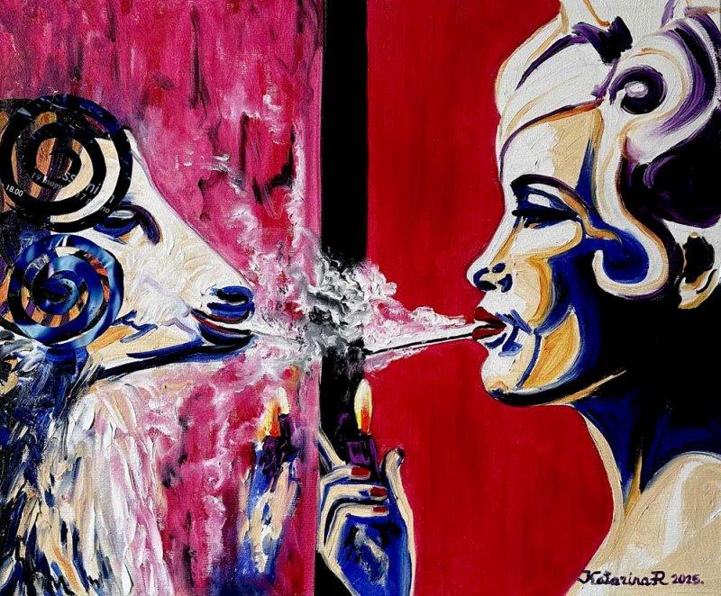 Power, Painting Katarina Radenkovic