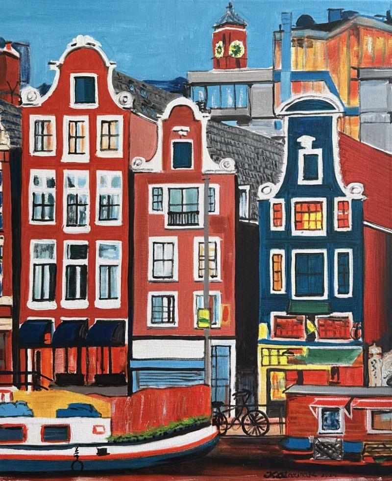 Amsterdam, Painting Katarina Radenkovic