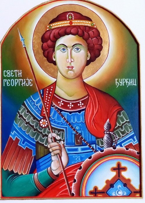 Sv. Đurđic, Painting Gašić Miodrag - Gale