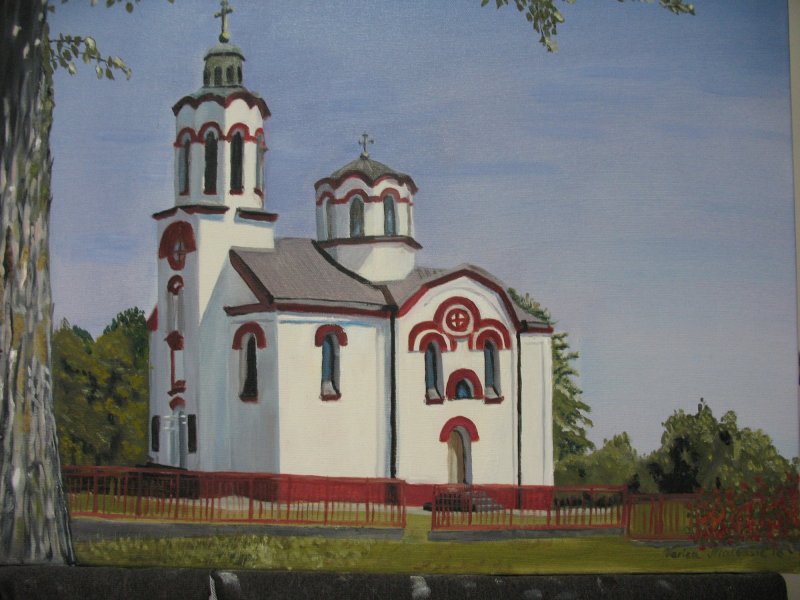 Monastery, Painting Malbašić Verica