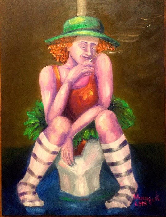 Pleasure, Painting Miladic Svetlana