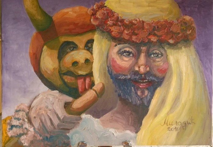 Carneval, Painting Miladic Svetlana