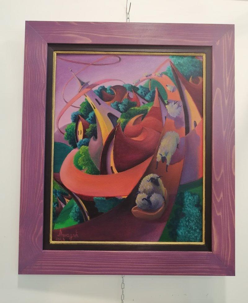 Carousel, Painting Miladic Svetlana