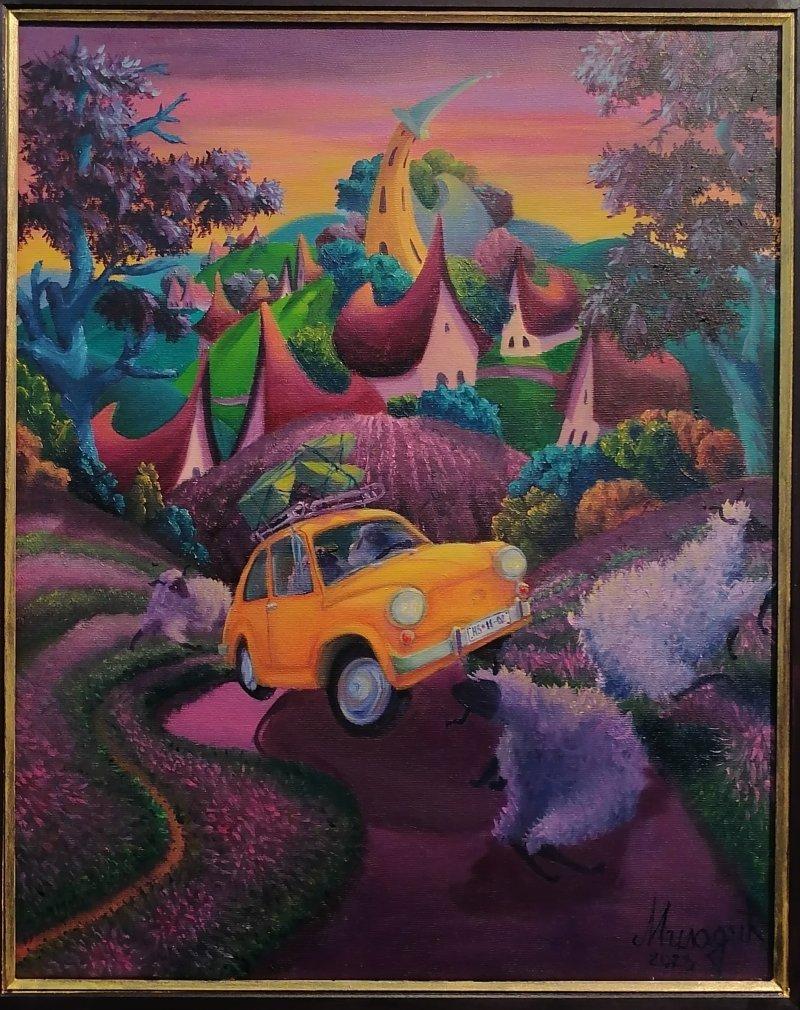Letnji odmor, Painting Miladic Svetlana
