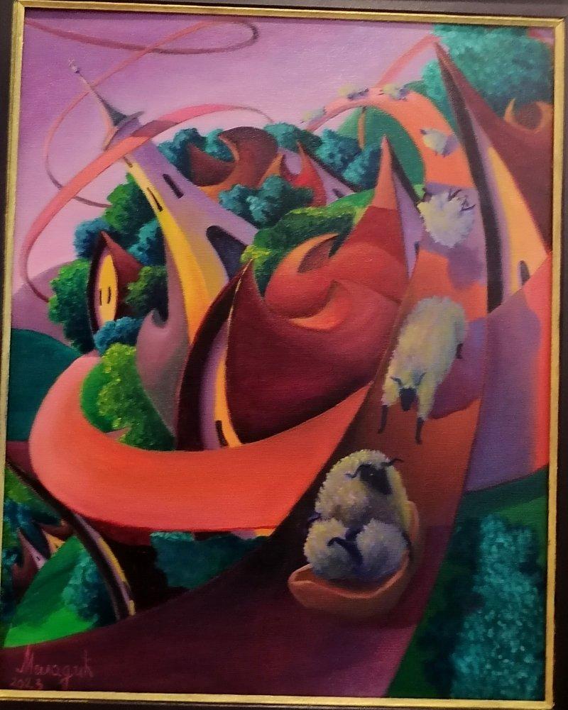 Carousel, Painting Miladic Svetlana