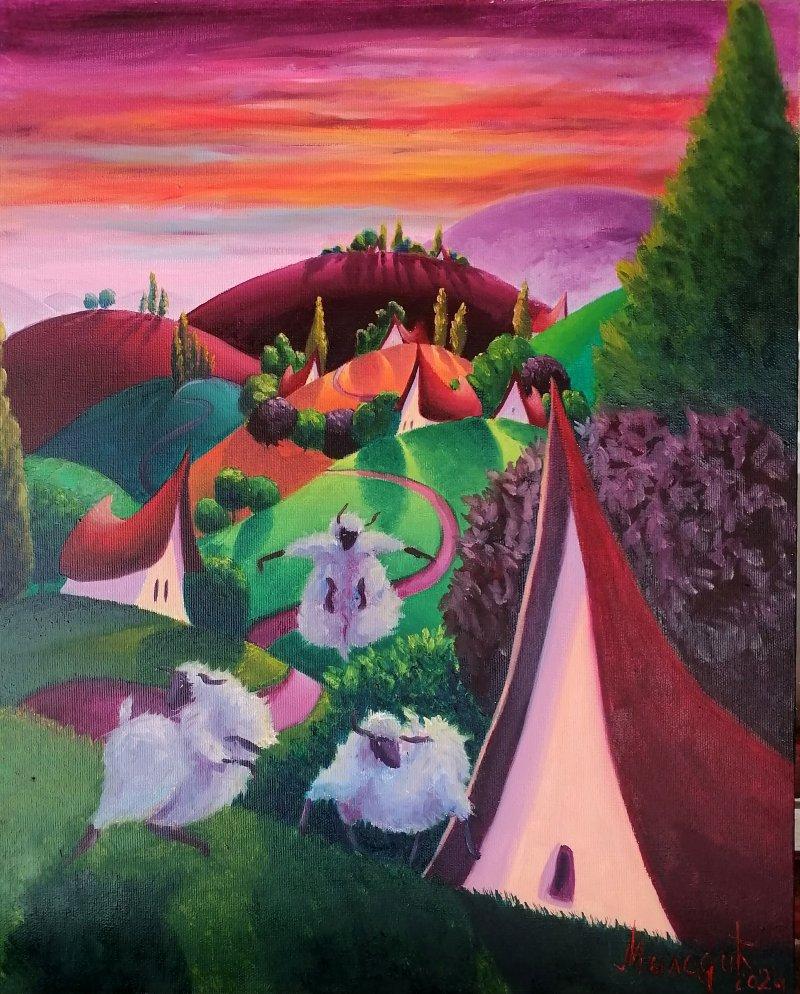 Someone third, Painting Miladic Svetlana