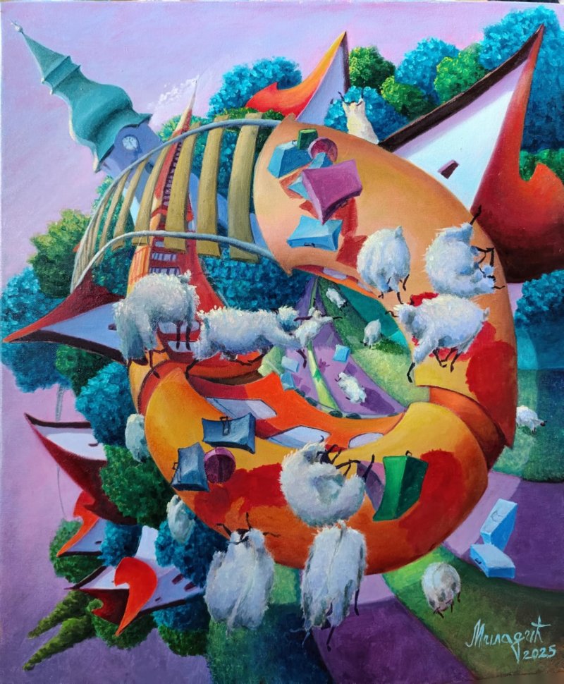 Settlers, Painting Miladic Svetlana