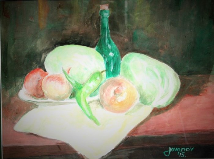 Still life, Painting Nataša J. Charivari
