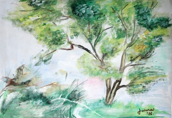 Tree, Painting Nataša J. Charivari