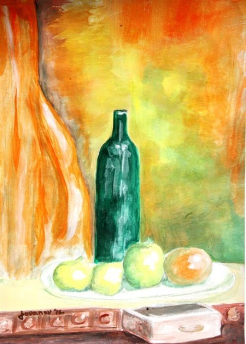 Still life 2, Painting Nataša J. Charivari