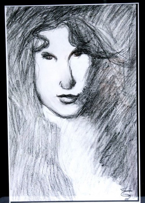 Portrait, Drawing Nataša J. Charivari