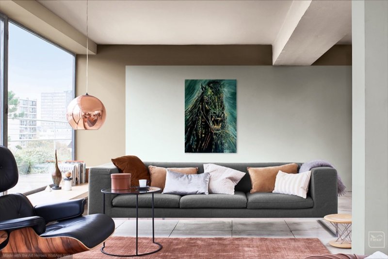 Devils Horse, Painting Matovic Matija