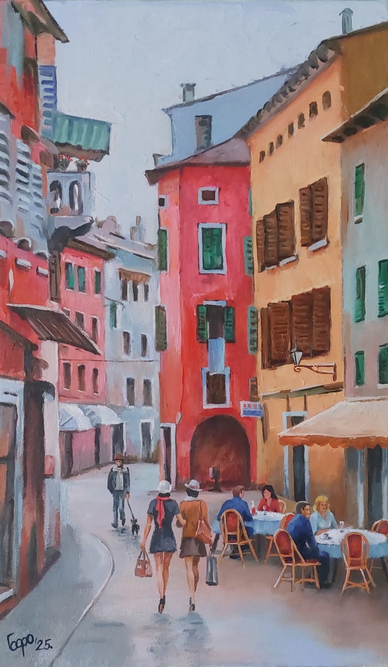 Šetnja, Painting Mijailović Borisav