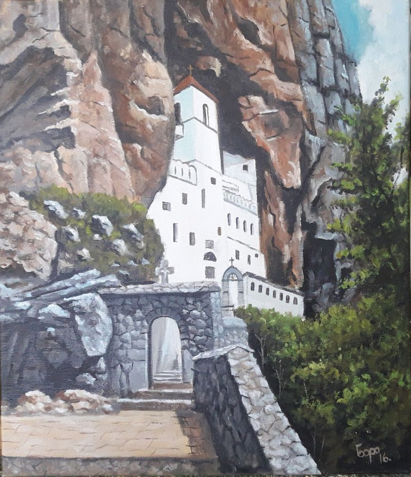 Ostrog, Painting Mijailović Borisav