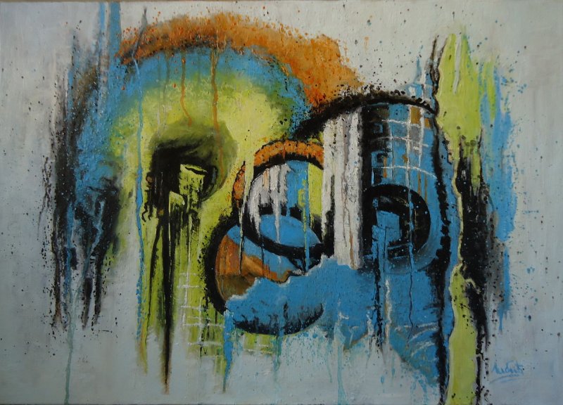 Apstrakcija, Painting Libic Stana