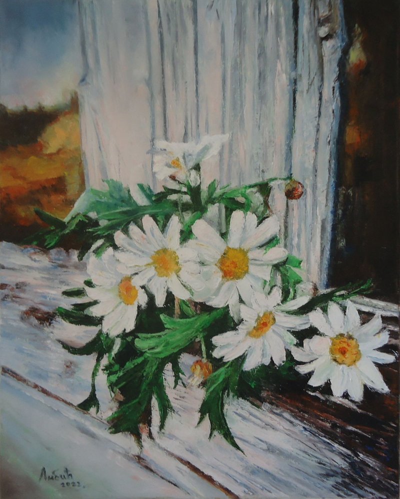 Romantični buket, Painting Libic Stana
