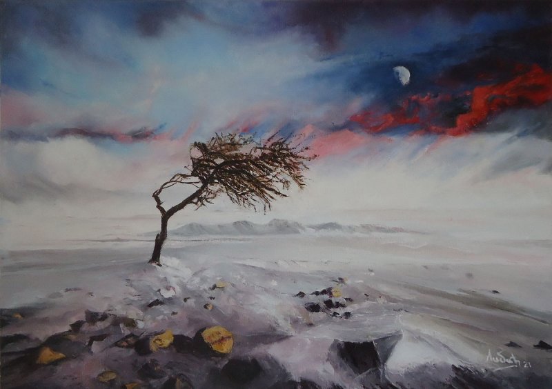 Bas je zazimilo, Painting Libic Stana