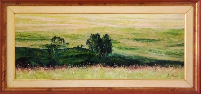 Zelena harmonija, Painting Libic Stana