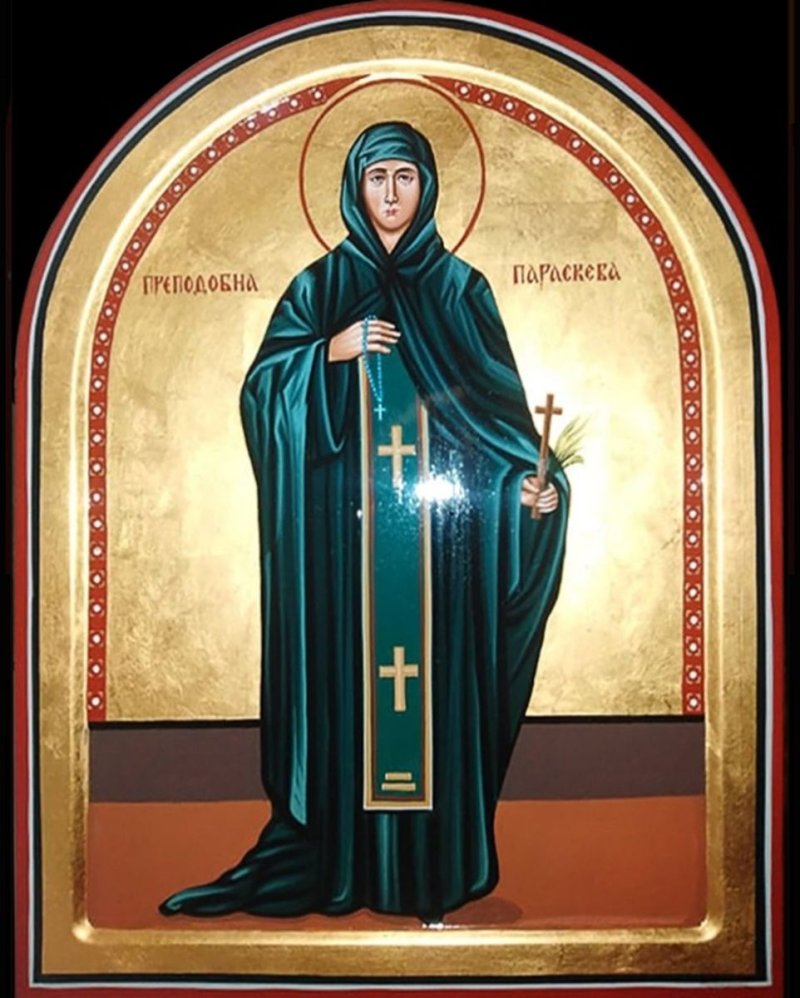 Ikona- Sveta Petka 30x40cm, Painting ORTHODOX ICONS- artist Miloš Timotijević