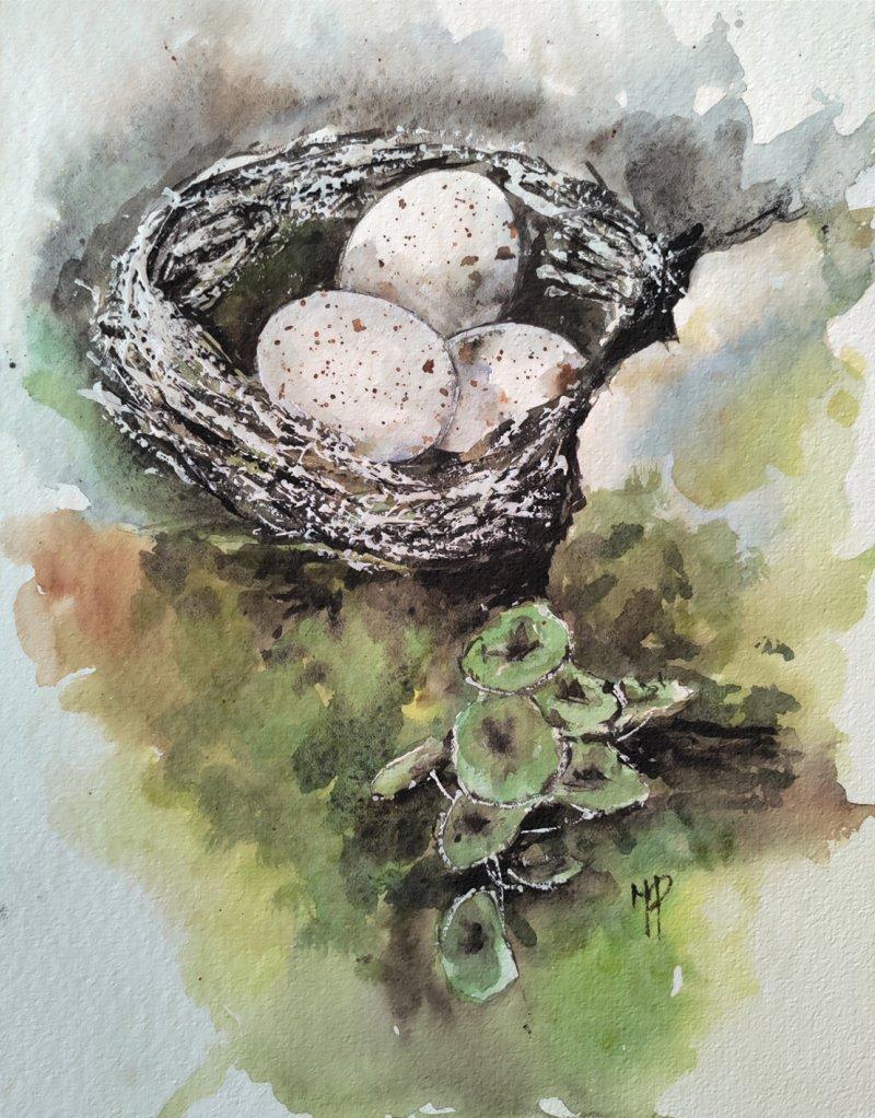 Nest, Painting Roganovic Marija