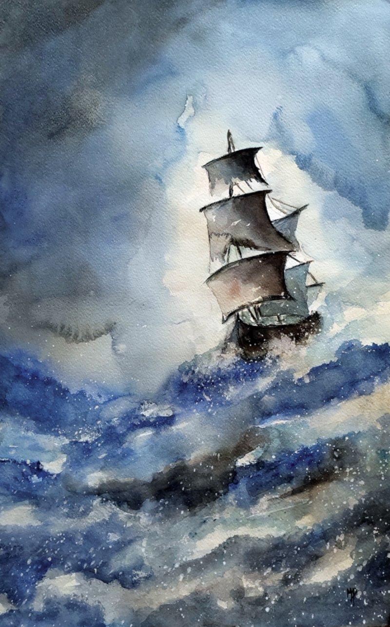 Nemirno more, Slika Roganovic Marija