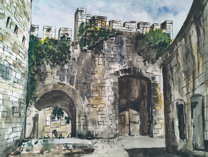 Mamula fortress, Painting Roganovic Marija