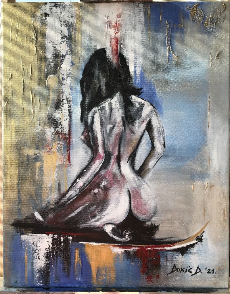 Longing, Painting Djukic Dragana