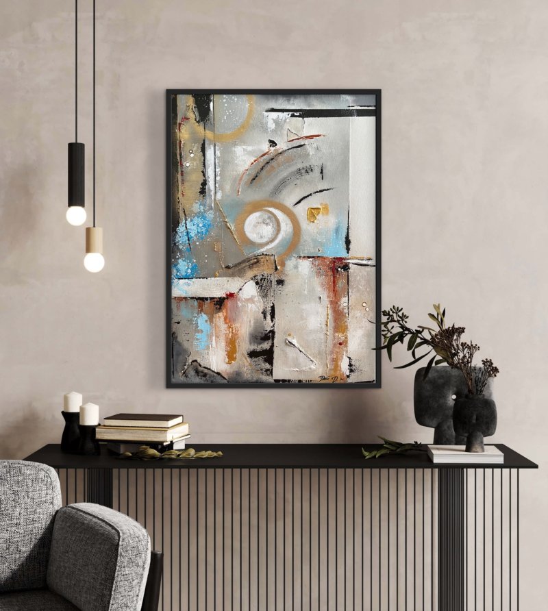 Fragments of the Unspoken, Painting Djukic Dragana